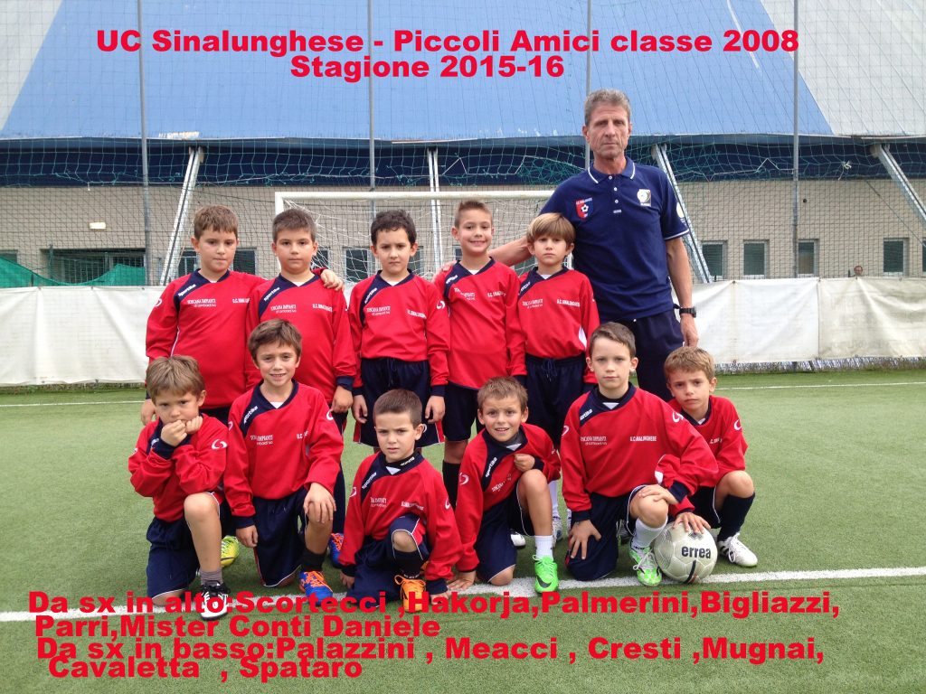 Piccoli Amici classe 2008 scritturata