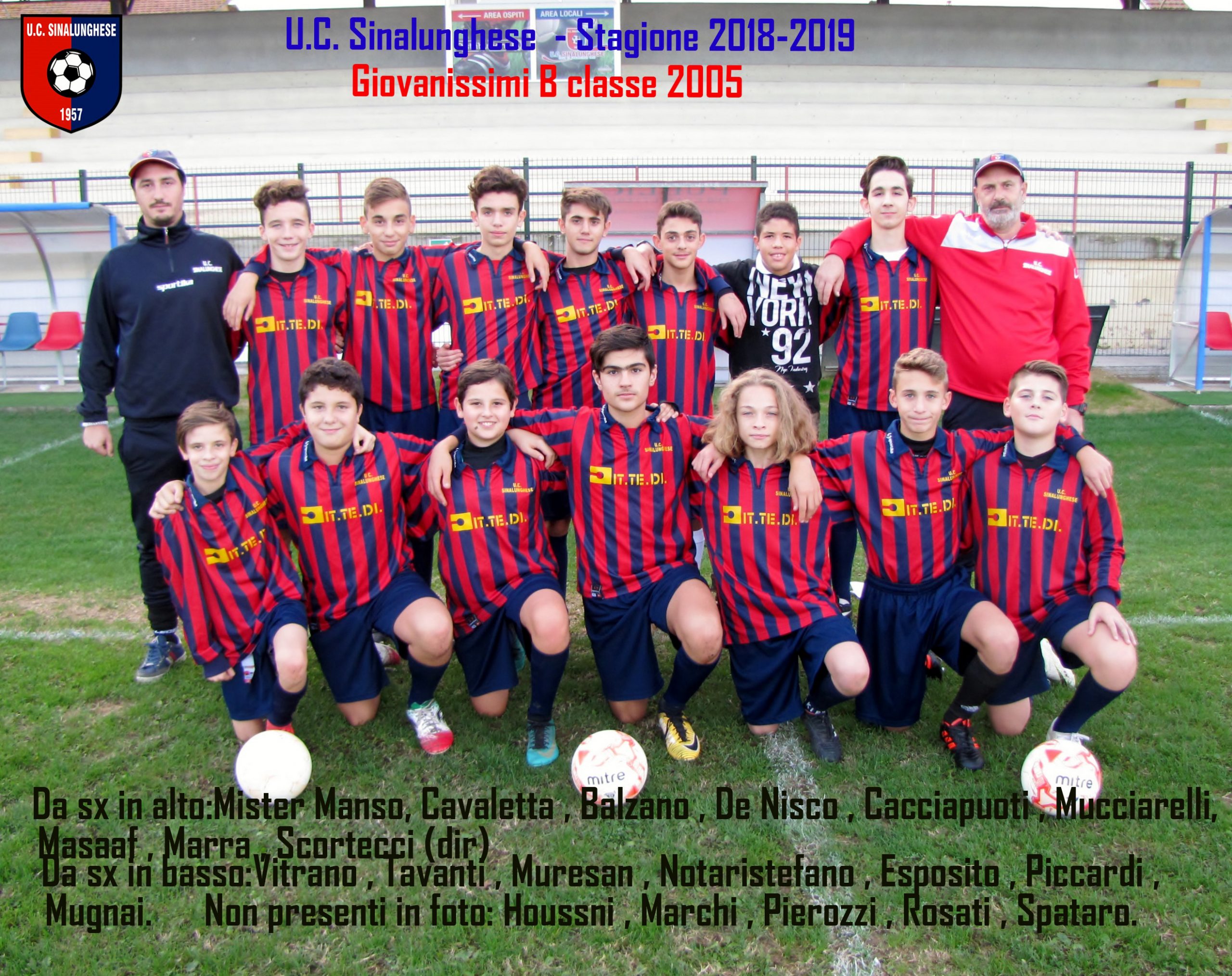 Giovanissimi B 2005 scritturata