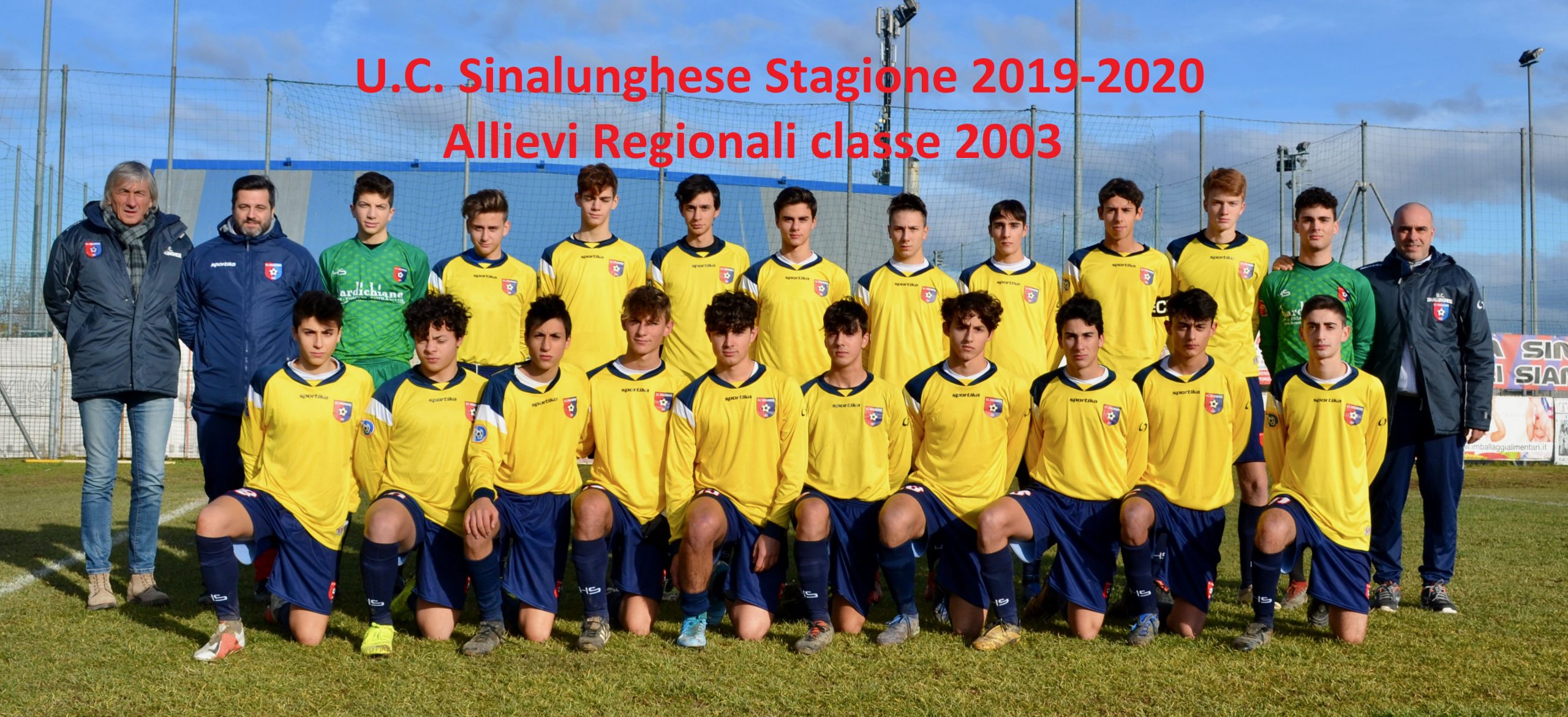 ALLIEVI REGIONALI STAGIONE 2019-2020